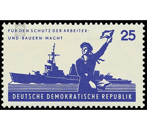 6 years National People's Army (NVA)  - Germany / German Democratic Republic 1962 - 25 Pfennig