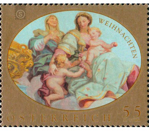 60 years  - Austria / II. Republic of Austria 2009 - 55 Euro Cent