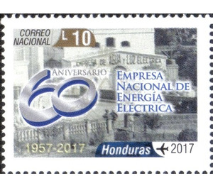 60 years of state energy supply company (ENEE) - Central America / Honduras 2017 - 10