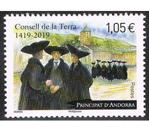 600th Anniversary of the Council of the Land - Andorra, French Administration 2019 - 1.05