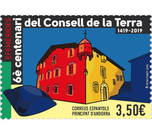 600th Anniversary of the Council of the Land - Andorra, Spanish Administration 2019 - 3.50