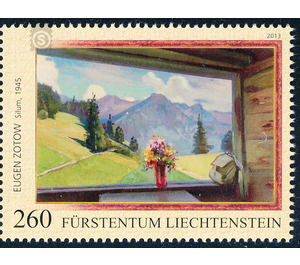 60th anniversary of death  - Liechtenstein 2013 - 260 Rappen