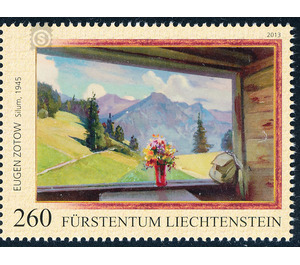 60th anniversary of death  - Liechtenstein 2013 - 260 Rappen