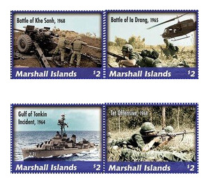65th Anniversary of the Vietnam War - Micronesia / Marshall Islands 2020 Set
