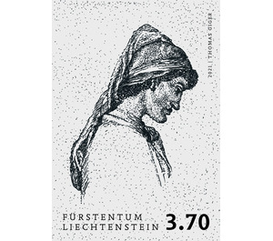 700. Todestag von Dante Alighieri - Liechtenstein 2021 - 3.70 Swiss Franc