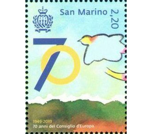 70th Anniversary of Council of Europe - San Marino 2019 - 2.20