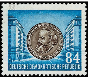 70th anniversary of death of Karl Marx  - Germany / German Democratic Republic 1953 - 84 Pfennig