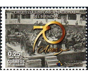 70th Anniversary of National Symphony Orchestra - South America / Ecuador 2019 - 0.25