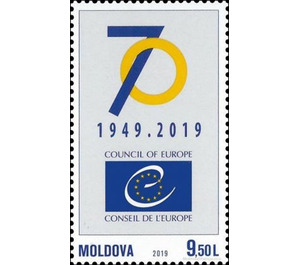 70th Anniversary of the Council of Europe - Moldova 2019 - 9.50