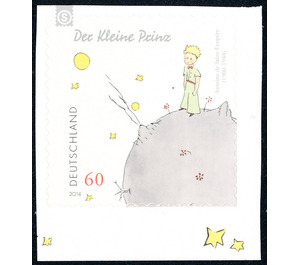 70th anniversary of the death of Antoine de Saint-Exupéry: The Little Prince - Self-adhesive brand set  - Germany / Federal Republic of Germany 2014 - (10×0,60)