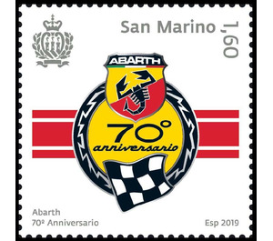 70th Anniversary of the Fiat Abarth - San Marino 2019 - 2