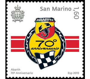 70th Anniversary of the Fiat Abarth - San Marino 2019 - 2