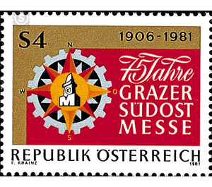 75 years  - Austria / II. Republic of Austria 1981 - 4 Shilling