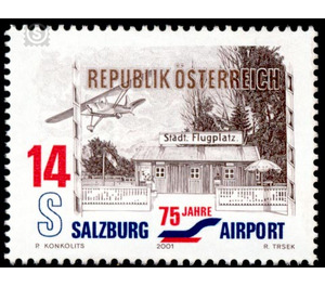 75 years  - Austria / II. Republic of Austria 2001 - 14 Shilling