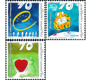 75 years  - Liechtenstein 1999 Set