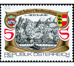 750 years  - Austria / II. Republic of Austria 1990 - 5 Shilling