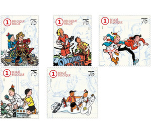 75th Anniversary of Bob et Bobette/Suske en Wiske (2020) - Belgium 2020 Set