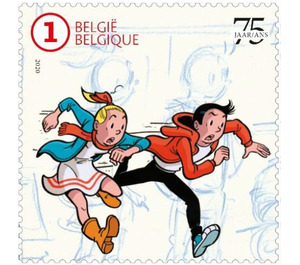 75th Anniversary of Bob et Bobette/Suske en Wiske - Belgium 2020 - 1