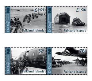 75th Anniversary of D-Day (2019) - South America / Falkland Islands 2019 Set