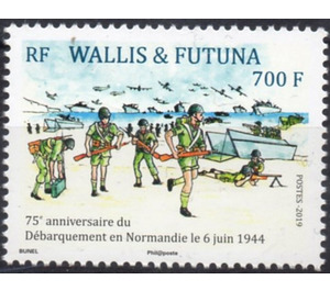 75th Anniversary of the Normandy Landings - Polynesia / Wallis and Futuna 2019 - 700