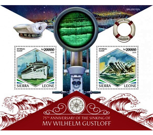 75th Anniversary of the Sinking of MV Wilhelm Gustloff - West Africa / Sierra Leone 2020