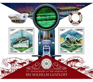 75th Anniversary of the Sinking of MV Wilhelm Gustloff - West Africa / Sierra Leone 2020