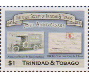 75th Anniversary of Trinidad & Tobago Philatelic Society - Caribbean / Trinidad and Tobago 2018 - 1