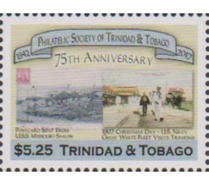 75th Anniversary of Trinidad & Tobago Philatelic Society - Caribbean / Trinidad and Tobago 2018 - 5.25