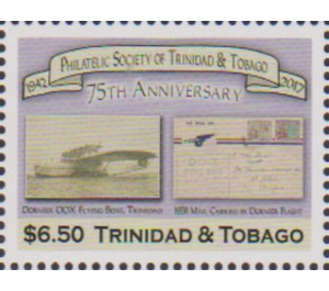 75th Anniversary of Trinidad & Tobago Philatelic Society - Caribbean / Trinidad and Tobago 2018 - 6.50