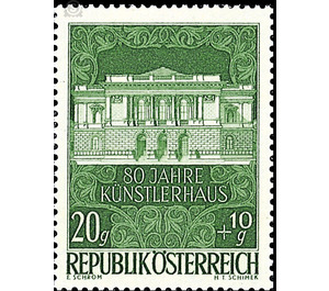 80 years  - Austria / II. Republic of Austria 1948 - 20 Groschen