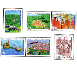 80 Years of Petroleum Exploration - Central Africa / Gabon 2008 Set