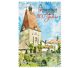800  years of Freistadt - Austria / II. Republic of Austria 2020 - 85 Euro Cent