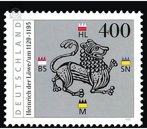 800th anniversary of death of Heinrich the Lion  - Germany / Federal Republic of Germany 1995 - 400 Pfennig