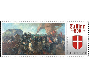 800th Anniversary of Tallinn in Historical Records - Estonia 2019 - 1.50