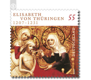 800th birthday of St.Elisabeth von Thüringen  - Germany / Federal Republic of Germany 2007 - 55 Euro Cent