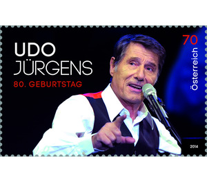 80th birthday  - Austria / II. Republic of Austria 2014 - 70 Euro Cent
