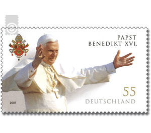 80th birthday of Pope Benedikt XVI.  - Germany / Federal Republic of Germany 2007 - 55 Euro Cent