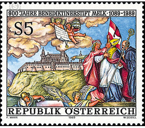 900 years  - Austria / II. Republic of Austria 1989 - 5 Shilling