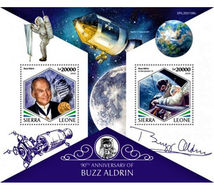 90th Anniversary of the Birth of Buzz Aldrin - West Africa / Sierra Leone 2020