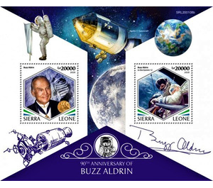 90th Anniversary of the Birth of Buzz Aldrin - West Africa / Sierra Leone 2020