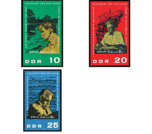 90th birthday  - Germany / German Democratic Republic 1965 Set