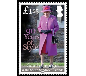 90th Birthday of Queen Elizabeth II - Falkland Islands, Dependencies 2016 - 1
