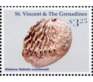 Abalone - Caribbean / Saint Vincent and The Grenadines 2016 - 3.25