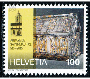 abbey  - Switzerland 2015 - 100 Rappen