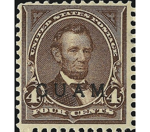 Abraham Lincoln - Micronesia / Guam 1899 - 4