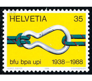 accident prevention  - Switzerland 1988 - 35 Rappen