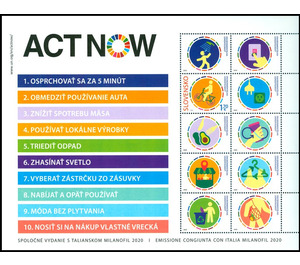 Act Now: Global Campaign Awareness Movement - Slovakia 2020