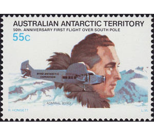 Admiral Byrd and Floyd Bennett Tri Motor - Australian Antarctic Territory 1979 - 55