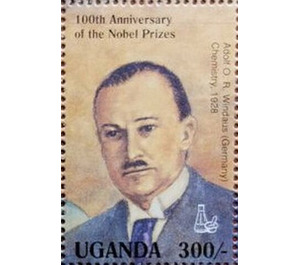 Adolf O. R. Windaus (1928) Chemistry - East Africa / Uganda 1995