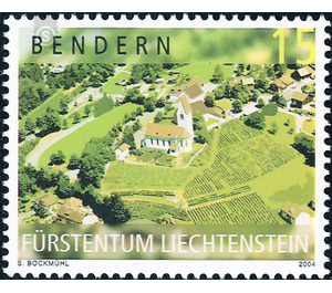 Aerial  - Liechtenstein 2004 - 15 Rappen